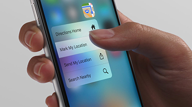 Agrega 3D touch
